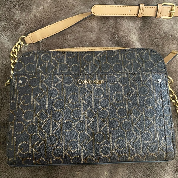 Calvin Klein Handbags - CALVIN KLEIN 🔥MAKE AN OFFER monogram crossbody!!